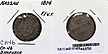 German States, Nassau, 1814 3 Kreuzer, Cat# CA4b THUMBNAIL