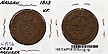 German States, Nassau, 1813 1 Kreuzer, Cat# CA3b THUMBNAIL