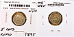 Straits Settlements, 1895 5 Cents, Cat# 10 THUMBNAIL