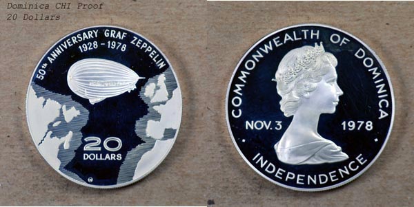 Dominica, ND (1978) CHI 20 Dollars, Cat# 13.1 MAIN