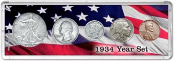 1934 Year Set Coin Gift Set THUMBNAIL