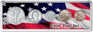 1936 Year Set Coin Gift Set THUMBNAIL