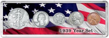 1939 Year Set Coin Gift Set THUMBNAIL