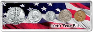 1940 Year Set Coin Gift Set THUMBNAIL