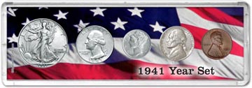 1941 Year Set Coin Gift Set THUMBNAIL