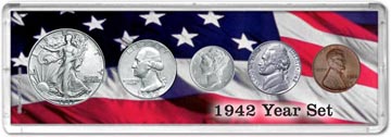 1942 Year Set Coin Gift Set THUMBNAIL
