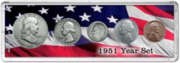 1951 Year Set Coin Gift Set THUMBNAIL