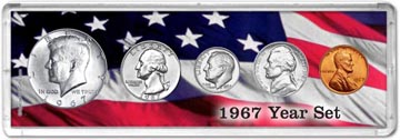 1967 Year Set Coin Gift Set THUMBNAIL