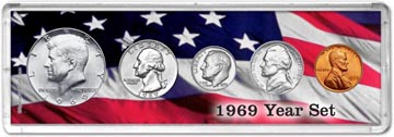 1969 Year Set Coin Gift Set THUMBNAIL