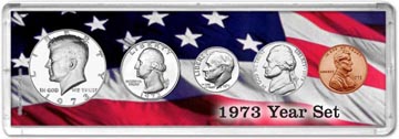 1973 Year Set Coin Gift Set THUMBNAIL