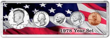 1978 Year Set Coin Gift Set THUMBNAIL