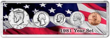 1981 Year Set Coin Gift Set THUMBNAIL