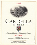 Cardella Winery Vino Rosso THUMBNAIL