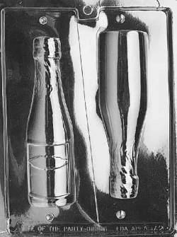 Champagne Bottle Chocolate Mold Large Cincinnati Cake Candy Supplies Online Store