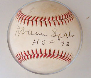 Warren Spahn HOF '73 MAIN