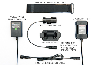 DiNotte XML-1 Headlight