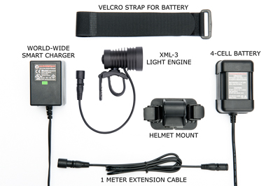 DiNotte XML-3 Headlight