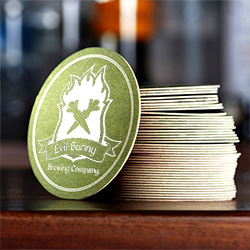 Green CoA Coaster THUMBNAIL