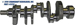 Chevy Chevrolet GM 262 4.3L 1992-1998 Remanufactured Crankshaft Kit (11720) THUMBNAIL