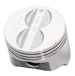 350 Chevy GM 5.7L Sealed Power FLAT TOP Pistons + Mahle/PC Rings Kit Set (345NPSKIT) THUMBNAIL