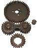 Small Block Chevy Duel Idle Gear Drive Set (8-5100Q) THUMBNAIL