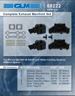Mercruiser Chevy GM Marine 4.3 262 V6 GLM Exhaust Manifolds 4" Risers Elbows (GL58222) THUMBNAIL