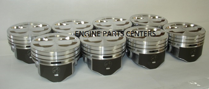 Chevy 350 5.7 Hypereutectic Coated Dish Top Piston Set (8) (H423DCP) *Please specify size needed MAIN
