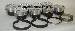 Chevy 350 Hypereutectic Coated Dish Top Pistons + MOLY Rings (H423DCP-Kit) *Please specify size THUMBNAIL