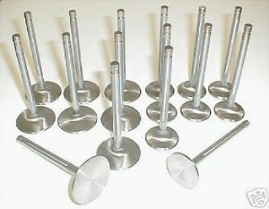 Chevy SB 283 327 350 400 FERREA 5000 Stainless Intake Valves Set/8 2.055+5.010 