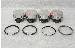 Chevy 181 Mercruiser 140 Marine 3.0 3.0L Flat Top Piston + Ring Set Kit (H897CP or 3493HC + 51240CP) THUMBNAIL