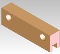 Model, 990F, JAMB,CHIP BREAKER GUIDE FOR FRONT SECTION MAIN