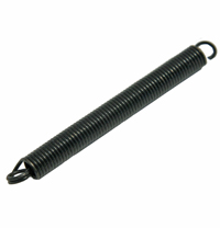 SPRING, 3/8-OD X 3/16-ID X 4 LONG SPRING,.052 WIRE WITH 1-HOOK,DOUBLE HOOK MAIN