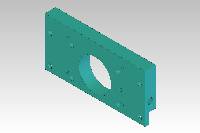 Mfg, Back Section, Chipout Plate MAIN