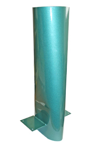 Mfg, Back Section, Upper Dust Collection Hood, 4" Vertical Outlet MAIN