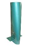 Mfg, Back Section, Upper Dust Collection Hood, 4" Vertical Outlet THUMBNAIL