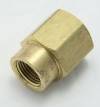 Brass Reducer Coupling 1/2 Female to 3/8 Female Pipe Thread THUMBNAIL