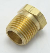 Brass Bushing 1/2" Male to 3/8" Female Pipe Thread MAIN