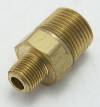 Brass Reducer 3/8 Male to 1/8 Male Pipe Thread THUMBNAIL