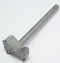 2-Wing Bit, 2-1/8" Dia, Carbide Tipped, 1/2" Shank, With Flat MAIN