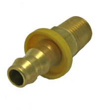Fittings, Parker Push Lok 1/2 MP - 3/8 Barb MAIN