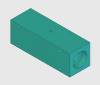 555, Back Section, Cutterhead Housing, Alum Precise Cut, 3 1/2 X 3 1/2 X 10 1/4 THUMBNAIL
