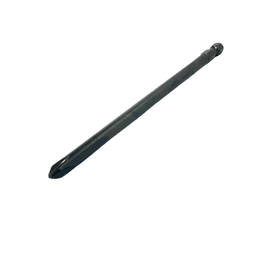 Bit, Phillips #2 Head, 6" OAL, Full Body Turned Diameter THUMBNAIL