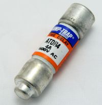 Fuse, ATDR4 4AMP 600Volt Time delay Gould Shawmut. MAIN