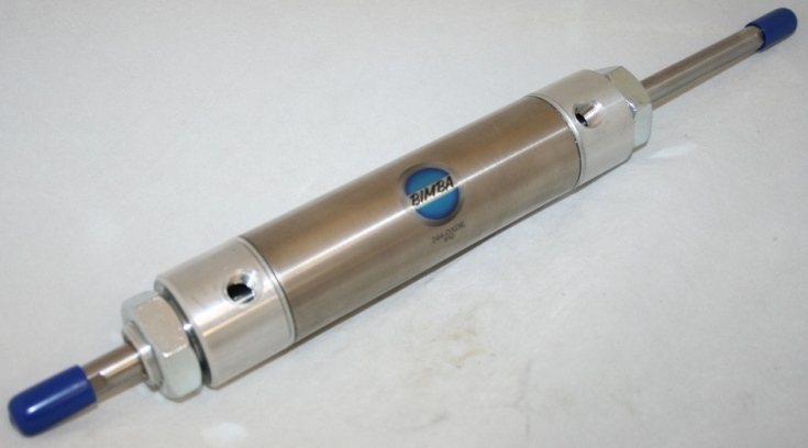 246DXDE 6 DOUBLE ACTING DOUBLE END ROD MOUNT BIMBA CYLINDER. THUMBNAIL