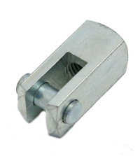 Cylinder Hardware, Clevis 090 Series 5/16-24 National Fine Thread 1.19 Long .25 Diameter Pin MAIN