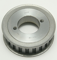 Gearbelt Pulley, 22 Groove, 3.447 O.D., 22HH100, Use H Bushing MAIN