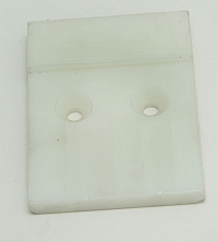 Chipout,Miter Stop Saw,Delrin,1/2 X 2-3/4 X 3-1/2 MAIN