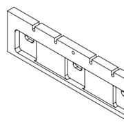 920-C,TEMPLATE (MULTIPLE)(3 FULL LIP 5-1/2CENTERS). THUMBNAIL