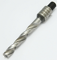 Dowel Drill, 29/64 Dia, 3" RH Twist, 4-1/2" OAL, 7/16 NC Thread MAIN