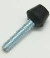 Clamp, Flat-Tip Bonded Neoprene Cap, EDP, 1/4-20 Thread 1-5/8" OAL, 59803 THUMBNAIL